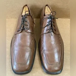 Johnson and Murphy Mens Brown Leather Square Toe Shoes Size 13 Johnson and Murphy Mens Brown Square Toe Shoes Size 13 | eBay main image 2
